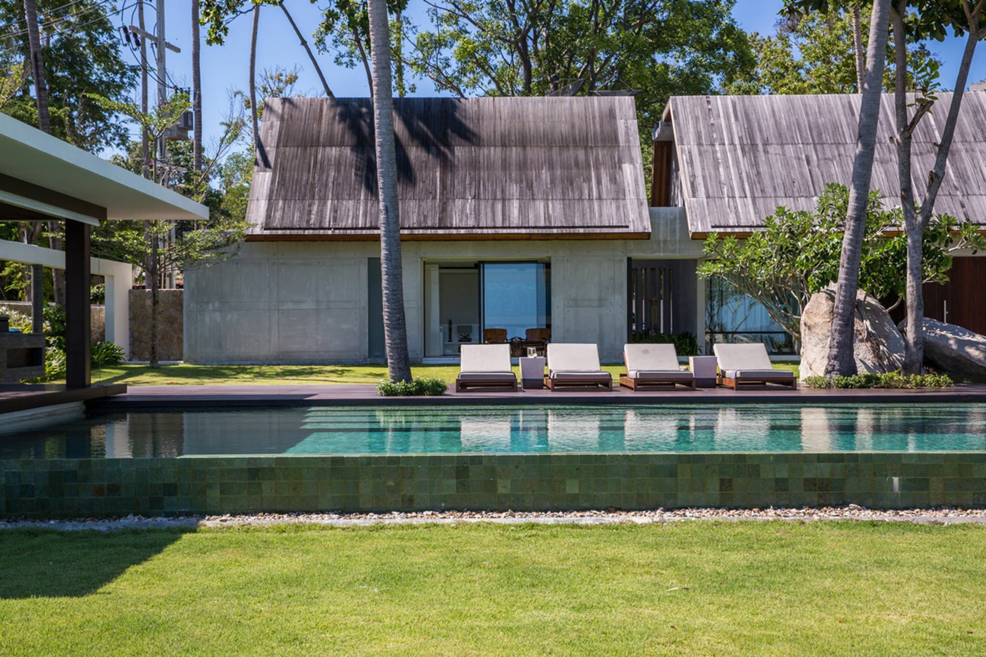 Fashionable Villa Malabar Beachfront 5 Bedrooms Plus 2 Kid'S Bedrooms Laem Sor Exteriér fotografie