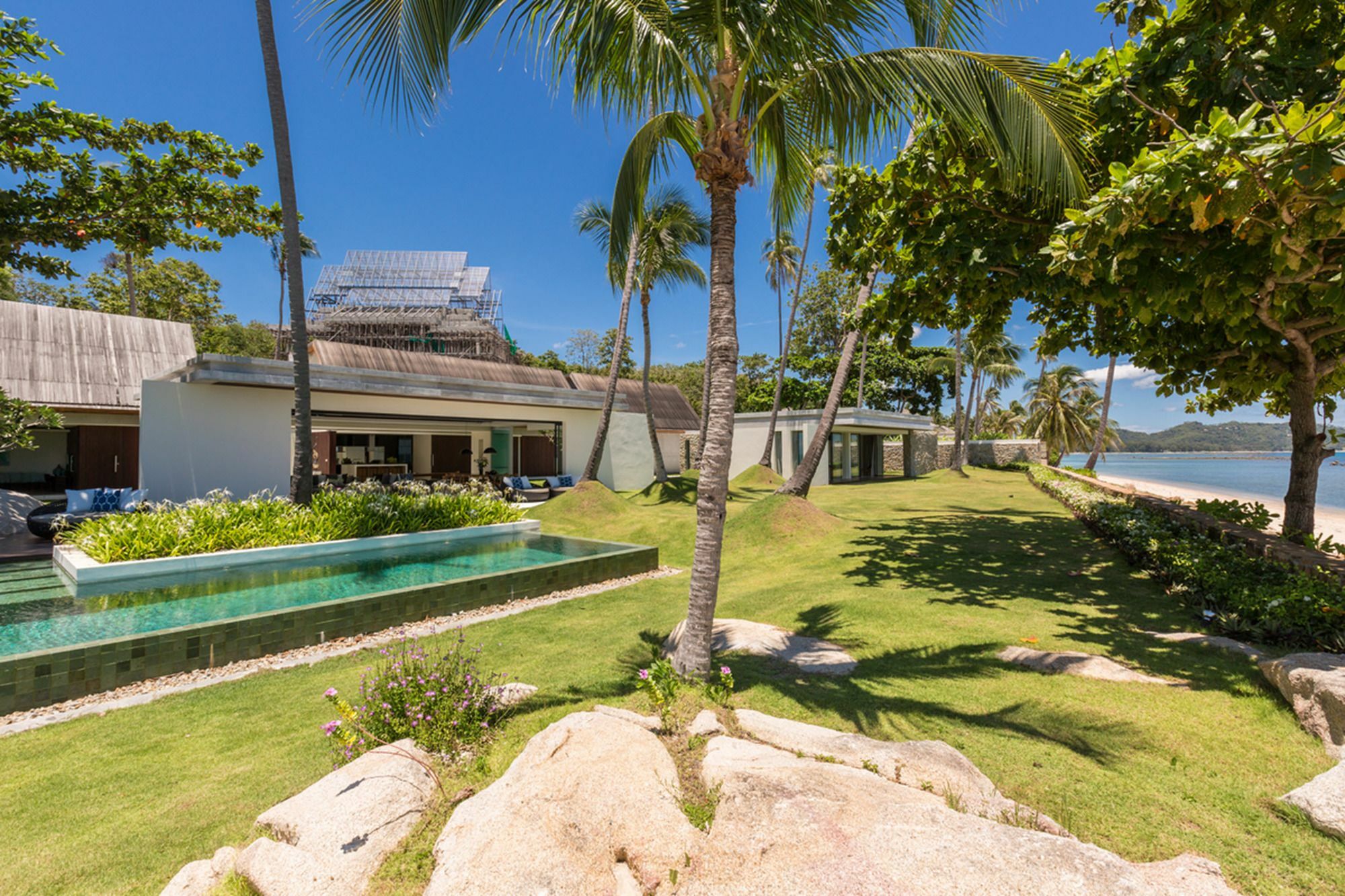 Fashionable Villa Malabar Beachfront 5 Bedrooms Plus 2 Kid'S Bedrooms Laem Sor Exteriér fotografie